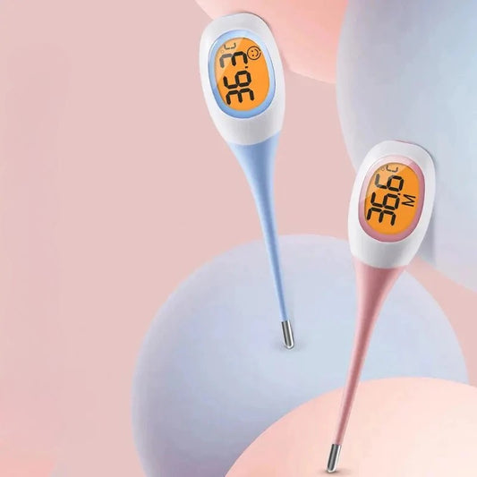 Termômetro Digital Infantil com Ponta Macia e Leitura Rápida