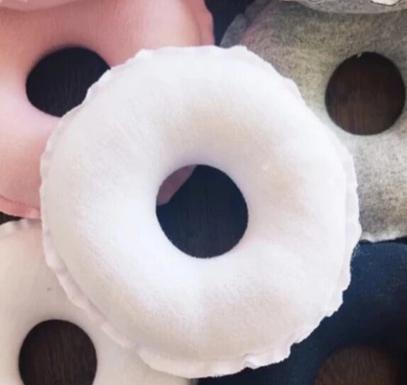 Rosquinha de Amamentação 100% Algodão – Alívio e Proteção para Seus Seios
