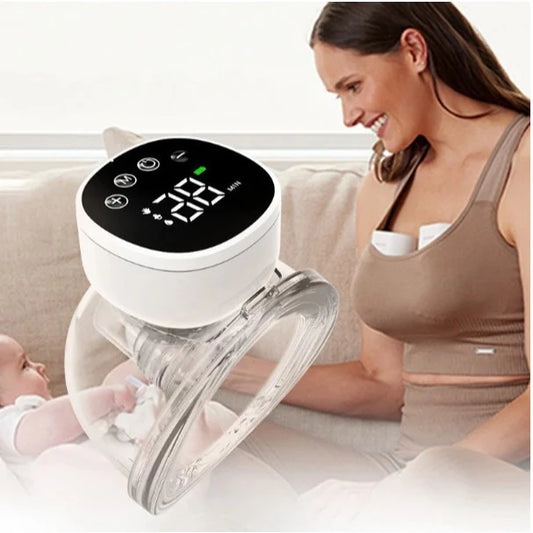 Bomba Tira Leite Elétrica Portátil Mãos Livres e Silenciosa