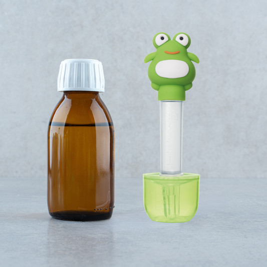 Dosador de Remédio Infantil Sapinho – Mais Segurança e Menos Choro na Hora do Remédio