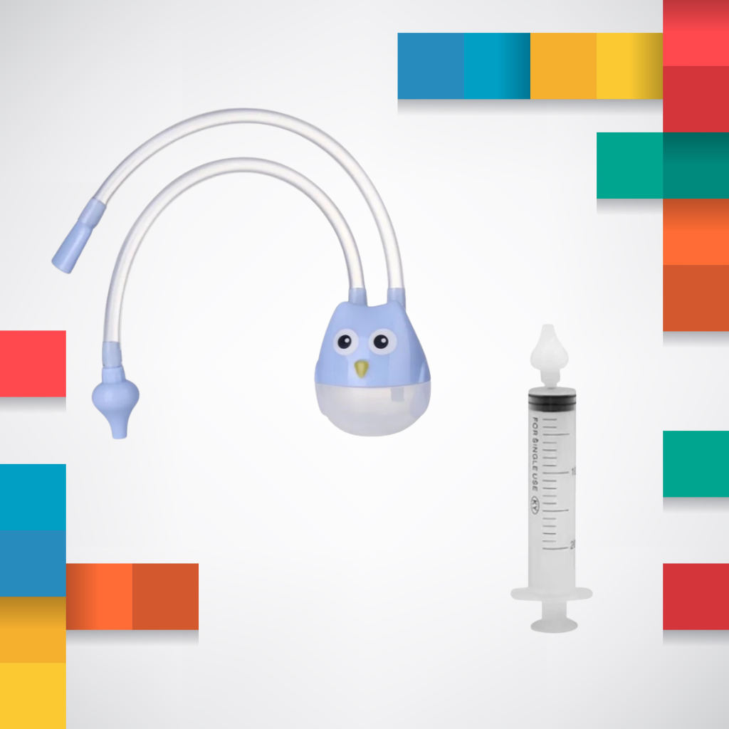 Aspirador Nasal para Bebê com Lavagem – Alívio Imediato e Seguro