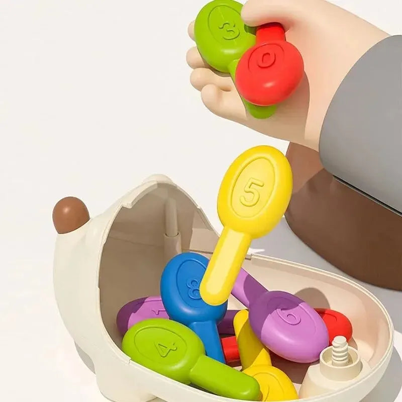 Montessori bebê ouriço brinquedos concentração treinamento educação brinquedos motor fino sensorial brinquedo educativo para crianças presentes de aniversário