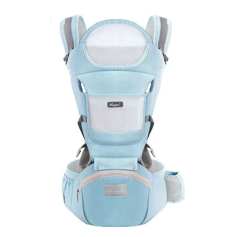 Canguru Ergonômico 3 em 1 com Banco de Cintura – Para Bebês até 3 Anos