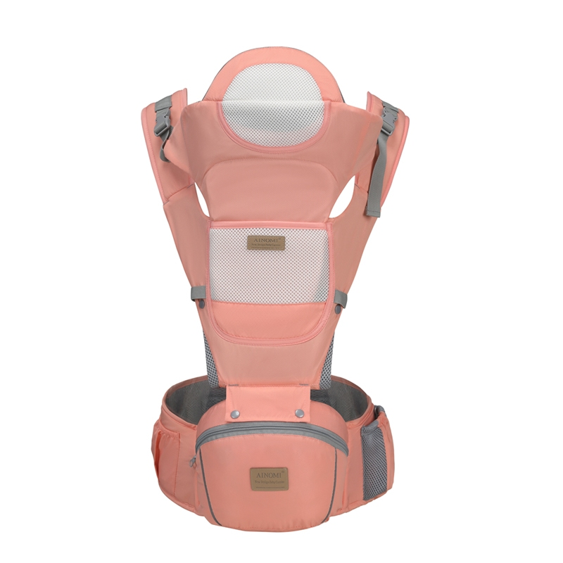 Canguru Ergonômico 3 em 1 com Banco de Cintura – Para Bebês até 3 Anos