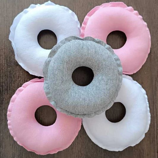 Rosquinha de Amamentação 100% Algodão – Alívio e Proteção para Seus Seios