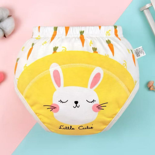 Calcinha e Cuequinha de Treinamento Impermeável para Bebês – Ideal para o Desfralde com Conforto e Segurança