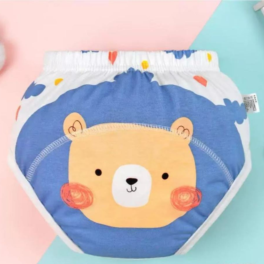 Calcinha e Cuequinha de Treinamento Impermeável para Bebês – Ideal para o Desfralde com Conforto e Segurança