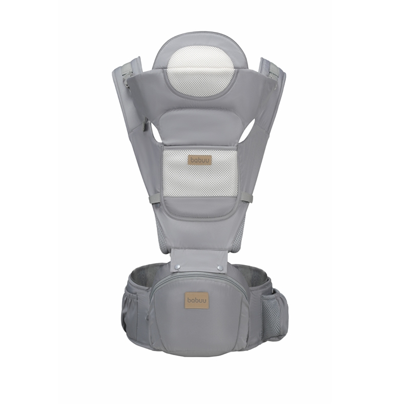 Canguru Ergonômico 3 em 1 com Banco de Cintura – Para Bebês até 3 Anos