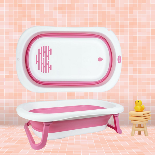 Banheira Dobrável Antiderrapante — Mais Segurança e Conforto no Banho do Seu Bebê