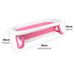 Super Banheira Infantil Antiderrapante KaBaby Rosa